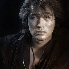 Схема вышивки «Виктор Цой»