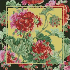 Схема вышивки «подушка»