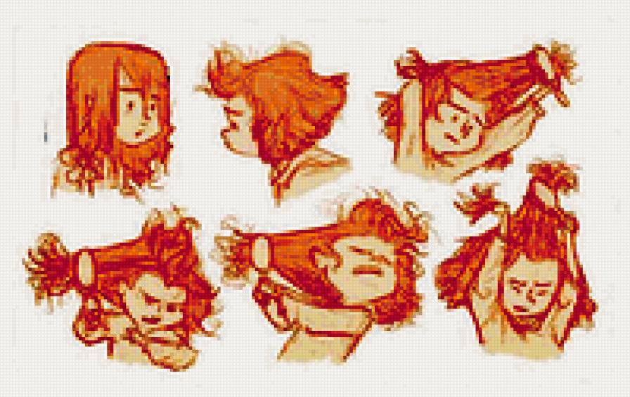 Утро - прическа, утро, девочка - предпросмотр