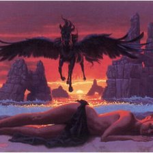 Схема вышивки «Пегас»