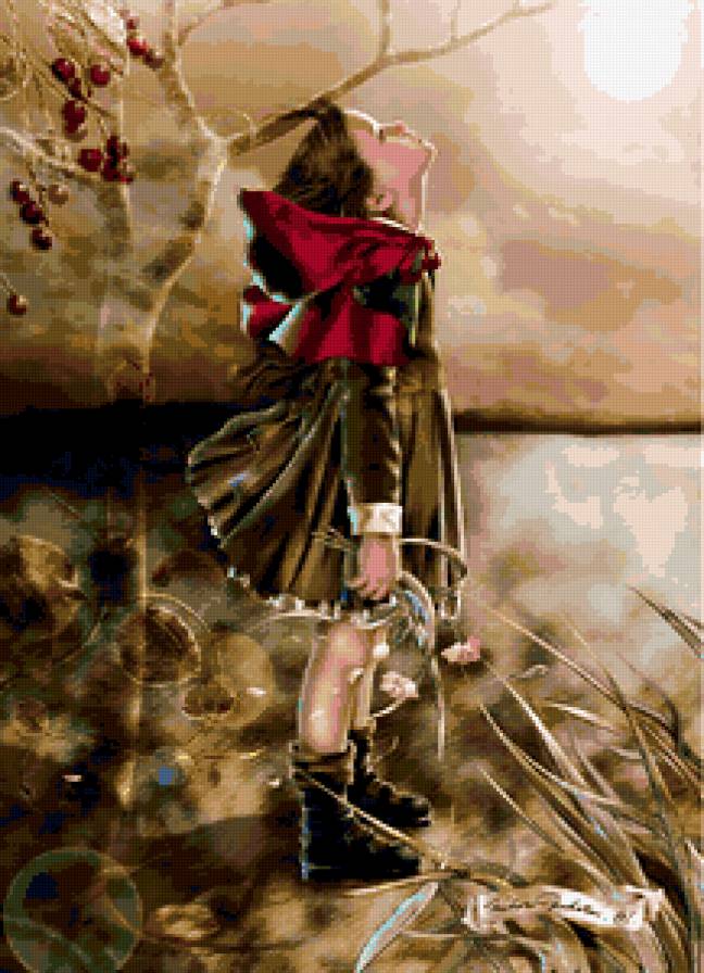 Мечты - времена года "летите мечты", девочка, осень - предпросмотр