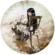 Схема вышивки «Подушка "Детское счастье"»