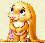 Схема вышивки «зайка»