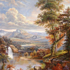 Схема вышивки «Природа»