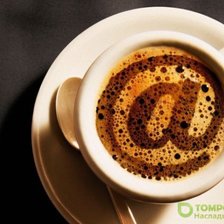 Схема вышивки «@КОФЕ@»