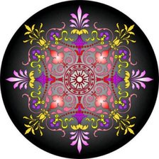 Схема вышивки «Подушка-узор»