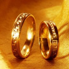 Схема вышивки «два кольца»