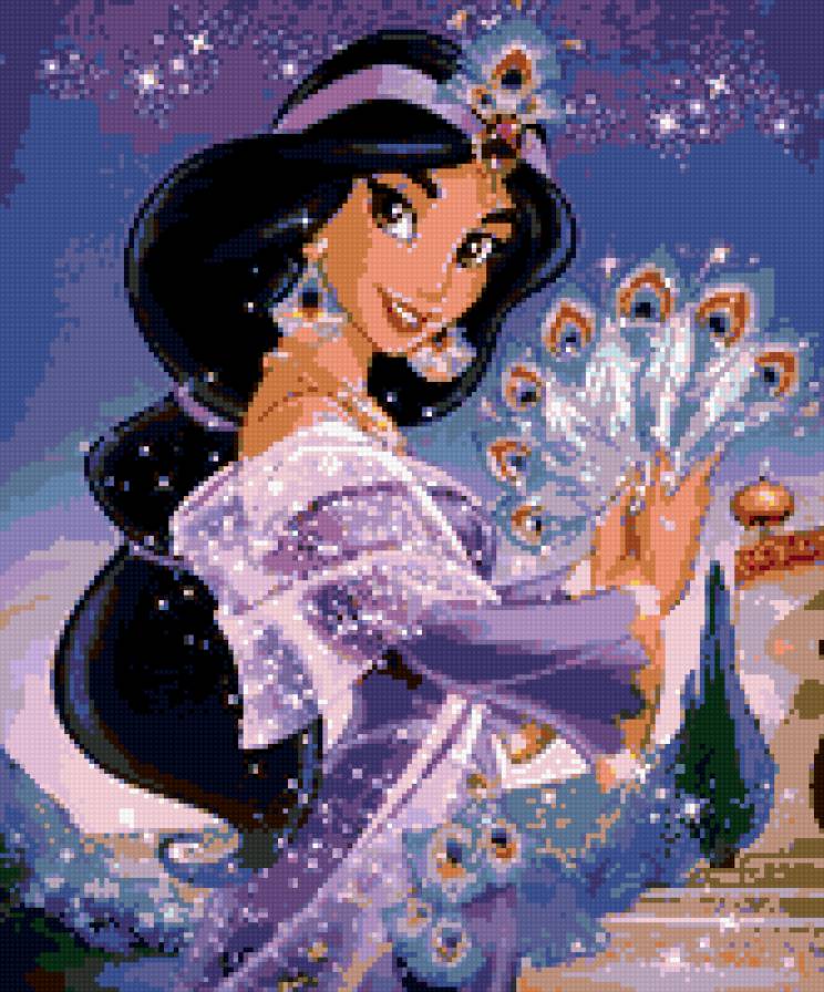 Жасмин (из мультфильм Аладин) - герой, фильм, персонаж, мультфильм - предпросмотр