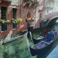 Схема вышивки «Венеция»