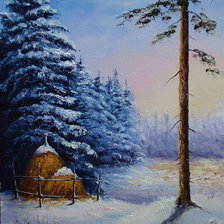 Схема вышивки «на опушке»