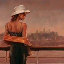 Схема вышивки «девушка»