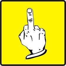 Схема вышивки «фак»