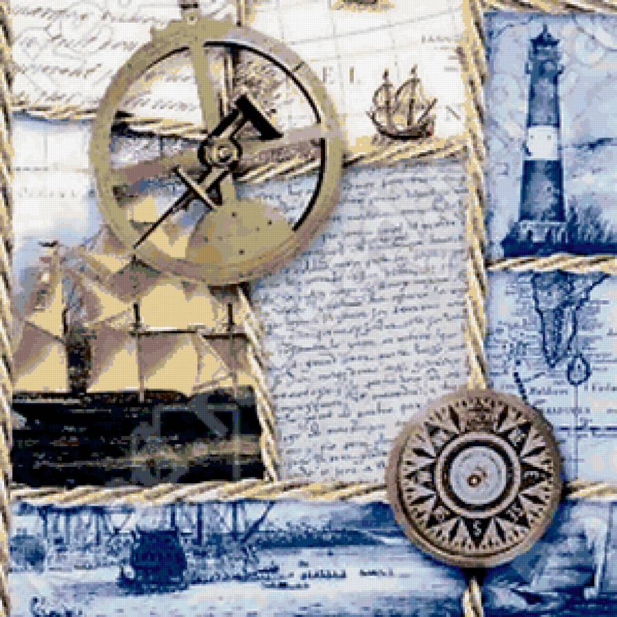 Морской пейзаж - морские мотивы - предпросмотр