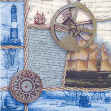 Схема вышивки «Морской пейзаж»