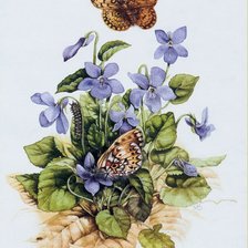 Схема вышивки «букет»