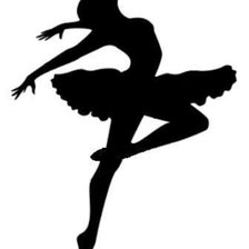 Схема вышивки «балерина»