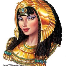 Схема вышивки «клеопатра»