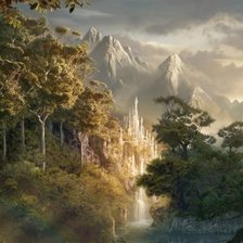 Схема вышивки «Чудо-лес»