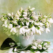 Схема вышивки «цветы»