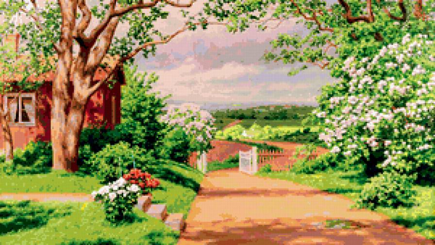 живопись - живопись, дом - предпросмотр