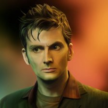 Схема вышивки «10-й Доктор»