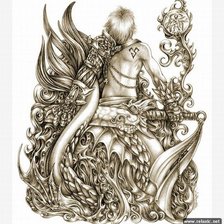 Схема вышивки «нет»