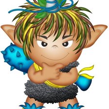 Схема вышивки «шалун»