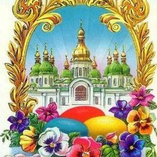 Схема вышивки «Пасха.»