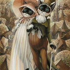 Схема вышивки «Прогулка»