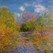 Схема вышивки «Сена. Живерни»