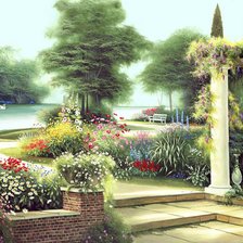 Схема вышивки «картина»