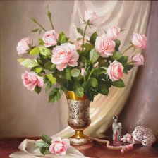 Букет и шкатулка