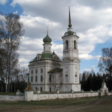 Схема вышивки «Храм»