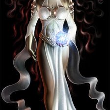 Схема вышивки «Взгляд в будущее»