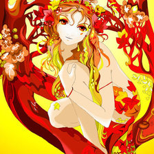 Схема вышивки «Лесная фея»