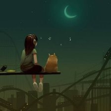 Схема вышивки «Ночь»