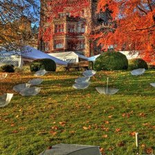 Схема вышивки «Двор замка Хэтли»