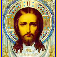 Схема вышивки «Спас  Нерукотворный 2»