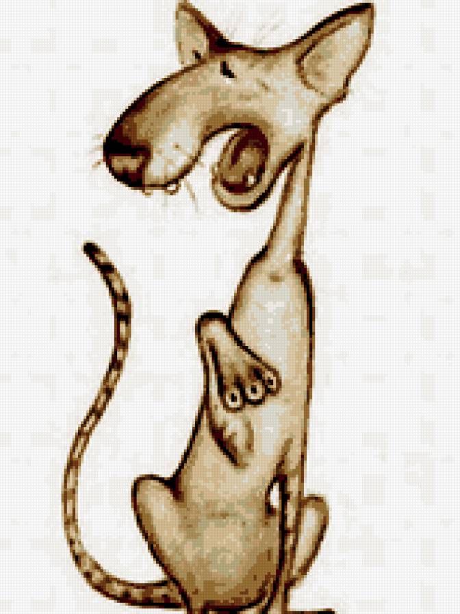 мышь чупакабра - уши, чупакабра, ноги, хвост, мышь - предпросмотр