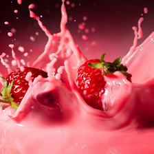 Схема вышивки «Клубничка»