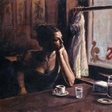 Схема вышивки «Одиночество»