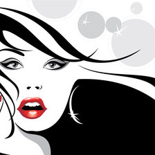 Схема вышивки «Её Величество - Женщина»