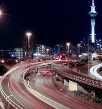 Схема вышивки «Ночной город»