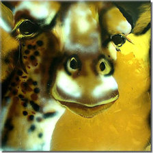 Схема вышивки «Жираф»