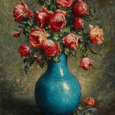 Схема вышивки «розы»