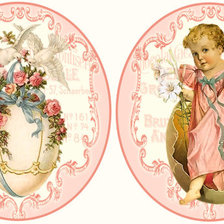 Схема вышивки «Винтажная пасха»