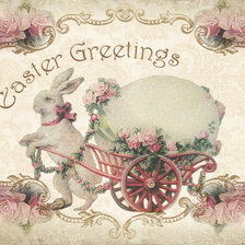 Схема вышивки «Винтажная пасха»