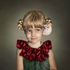 Схема вышивки «Ёжик»