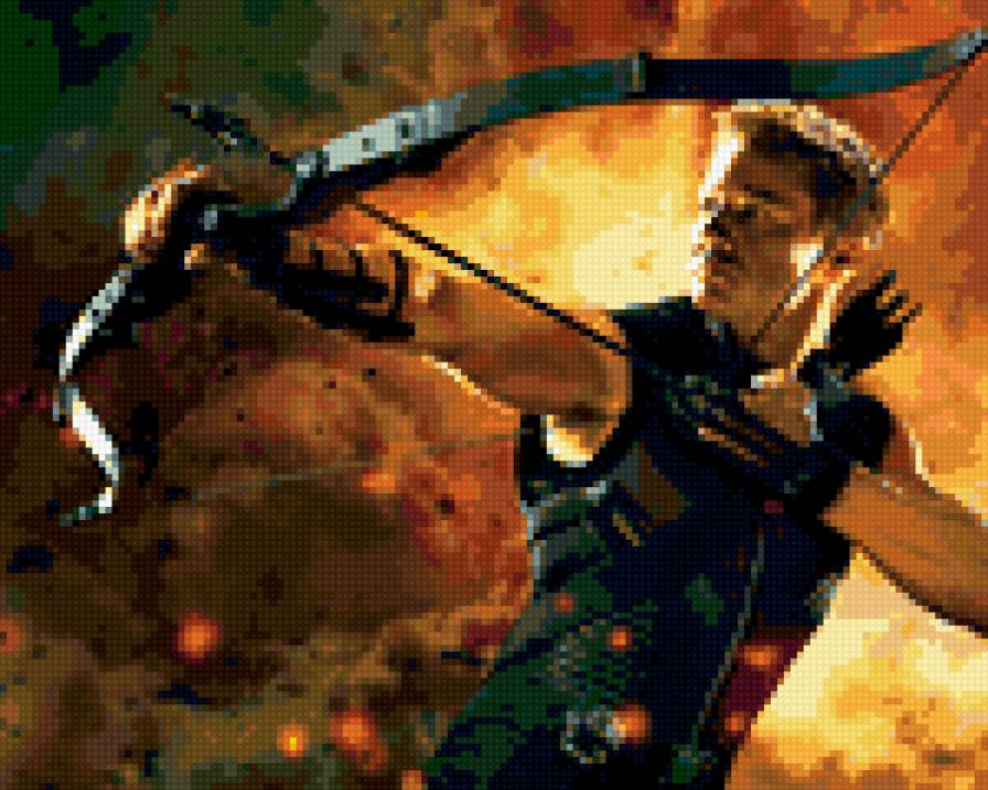 клинт - соколиный глаз, мстители, клинт - предпросмотр