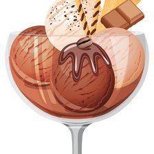 Схема вышивки «мороженое»